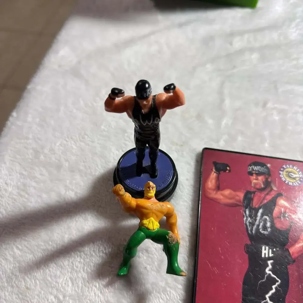 Vintage WWF WWE Hollywood Hulk Hogan NWO Talking Portrait Card